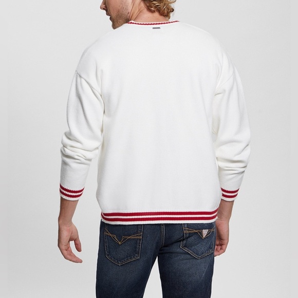 NWT - Guess Men’s Teddy Bear Cardigan - Size L - Picture 3 of 13